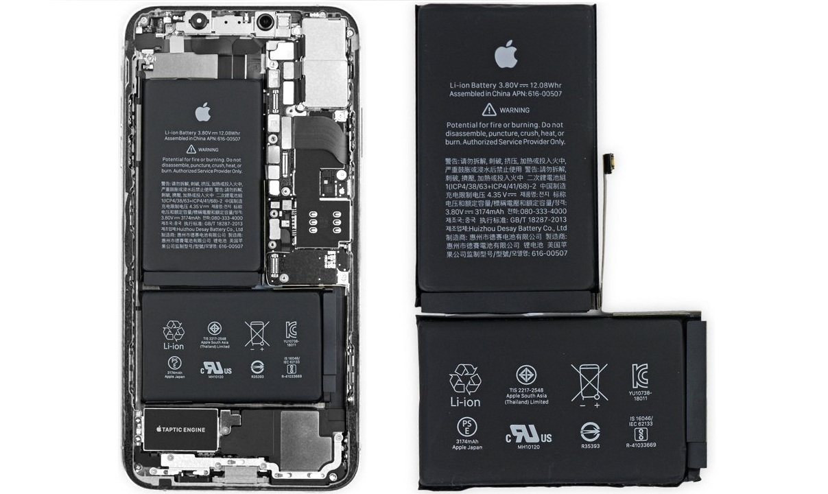 Замена батареи iPhone Xs Max